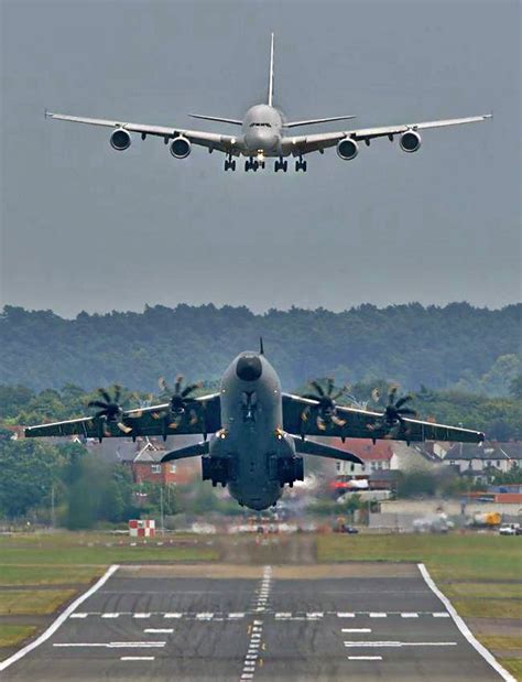 Airbus A400m Atlas And A380 Aviation Aircraft Passenger Aircraft
