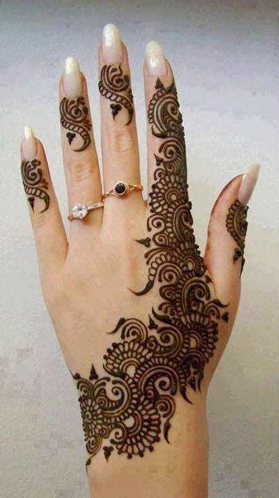 Latest And Elegant Mehndi Designs For Girls From 2014 Simple Visions Of