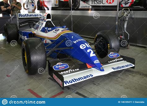 This circuit was one of the few circuits added to the special 2020 f1 calendar. Imola, 27 April 2019: Historic 1994 F1 Williams FW16 Ex ...
