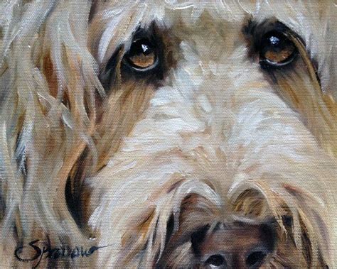 Goldendoodle Pet Portrait To Commission A Painting Of Your Pet Contact