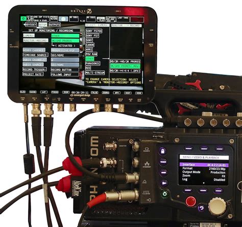 Convergent Design Odyssey 7q Oled 77 1280x800 Monitor And Recorder