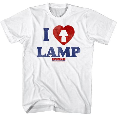anchorman i love lamp t shirt men s graphic movie tees