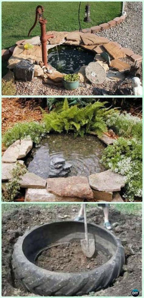 Here are 10 examples of easy to build diy inground pools. DIY Garden Fountain Landscaping Ideas & Projects with ...