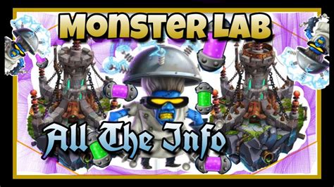 monster legends monster lab and cells all the info youtube