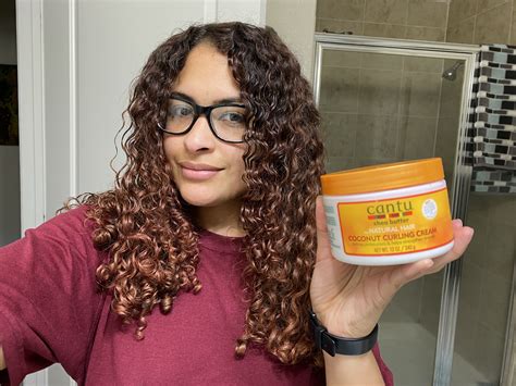 Cantu Curl Cream Curly Hair Product Review Berry Beautiful Life