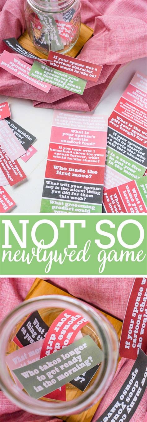The Not So Newlywed Game Is A Couples Question Game That Tests How Well You Really Know Your