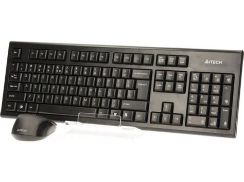 Клавиатура A4tech 7100n Desktop Keyboard Mouse Included Rf Wireless