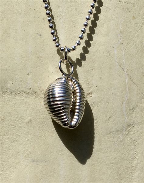 Beaumaris Jewellery Studio Silver Cowrie Shell Necklace