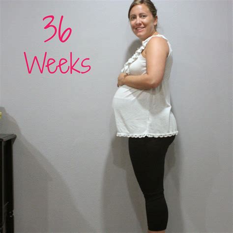 Redeemed Runner Baby Bump 36 Weeks