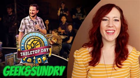 Geek And Sundry S International Table Top Day Youtube