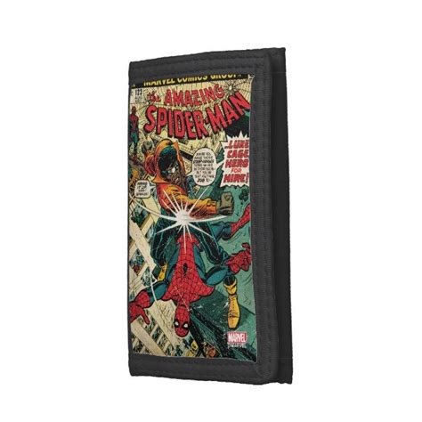 The Amazing Spider Man Comic Trifold Wallet Zazzle Com Amazing