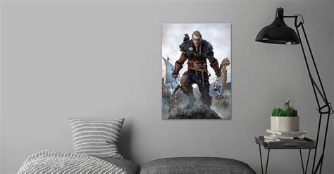 Eivor Rising Poster By Assassin S Creed Displate