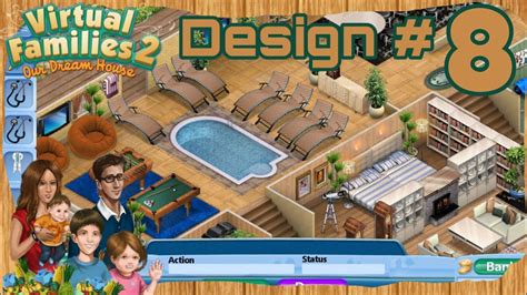 Virtual Families 2 House Design 8 Youtube