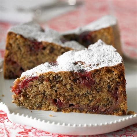 Buchweizentorte mit Preiselbeeren Rezept