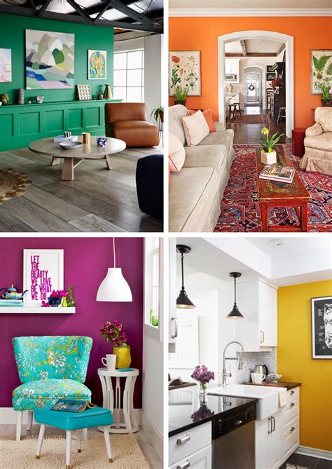 Decorating Your Home With Bold Colors Home Inspiration