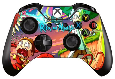 Rick And Morty Xbox One Controller Skin Sticker Decal Design 7
