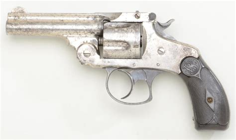 Antique Smith And Wesson 38 Da Third Model Top Break Revolver 38 Cal