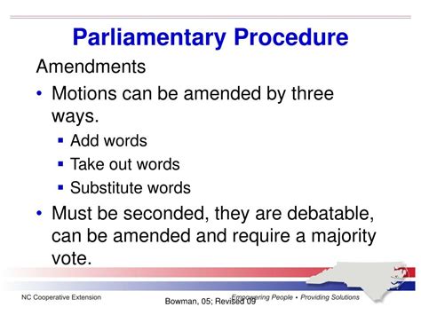 Ppt Parliamentary Procedure Training Powerpoint Presentation Free Download Id1274527