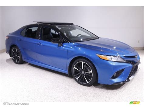 2020 Blue Streak Metallic Toyota Camry Xse 142755187
