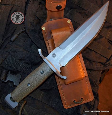 Relentless Knives Custom Military Survival Knife Built To Customers