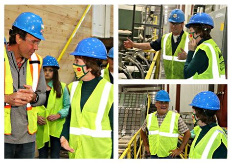 The pleasant river originates in the town of gray and parallels u.s. Senator Collins Visited Us - Pleasant River Lumber