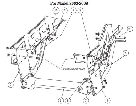 Snowdogg Plow Mount 16062255 Service Manual Library
