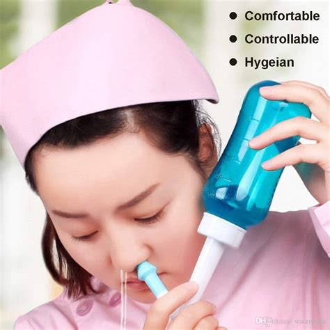 2021 Waterpulse Neti Pot Nasal Wash Bottle Nose Cleaner And Sinus