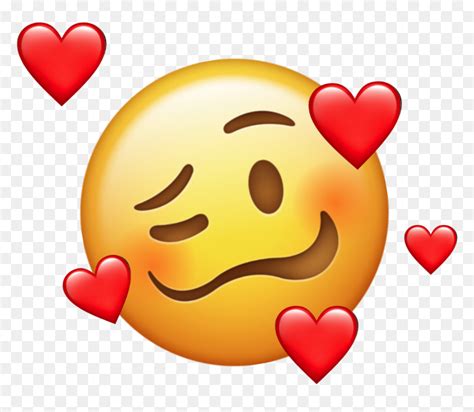 Emoji Aesthetic Tumblr Emojis Heart Smiley Hd Png Download Vhv