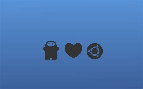 Fondos De Pantalla Ilustración Amor Texto Logo Linux Circulo