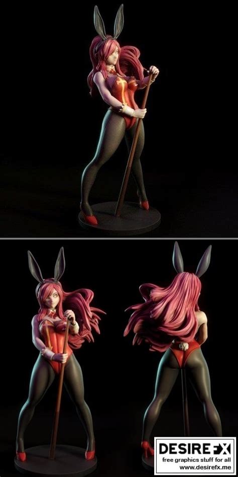Desire Fx 3d Models Erza Scarlet Bunny