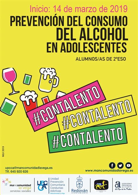 Prevención del consumo del alcohol en adolescentes Redován Mancomunidad la vega