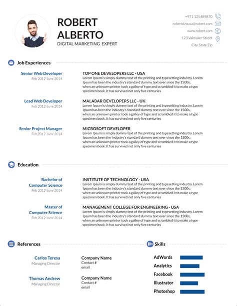 Downloadable Resume Templates For Microsoft Word Tyredali