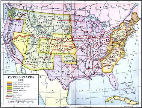 American Railroad Map