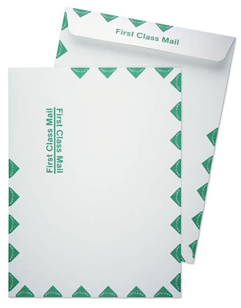 I would rather mail something so small and light with padded envelopes rather than a. 9 x 12 Catalog 28lb White Wove First Class Mail Green ...