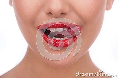 Licking Lips Royalty Free Stock Photo Image