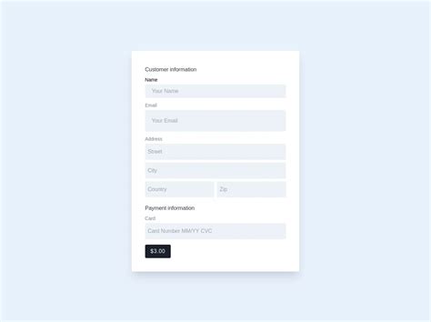 Imagine You Make A Checkout Form With Tailwind Css Like An Expert Follow These Steps To Get There
