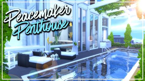 Peacemaker Bungalow The Sims 4 Cc Speed Build Anime List Otosection
