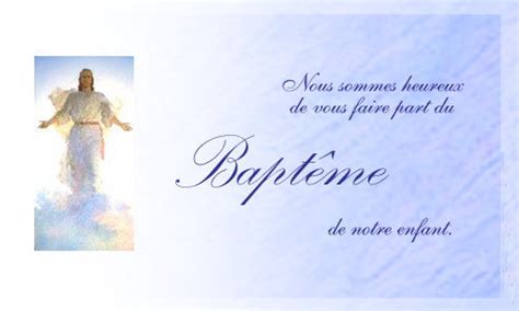 Ajouter un texte pour votre destinataire que nous imprimerons ici. Carte Baptême - CyberCartes.com