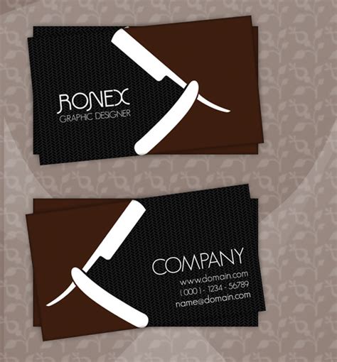 20 Beautiful Roundup Of Barber Business Cards Wpaisle