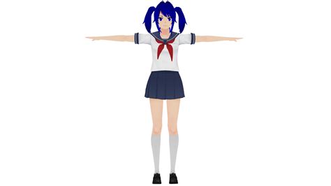 Obraz Mei Mio Modelpng Yandere Simulator Wikia Fandom Powered By