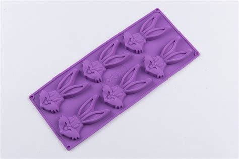 Cavity Silicone Rabbit Cake Pudding Jelly Chocolate Mold Handmade Soap Making Mould N Free