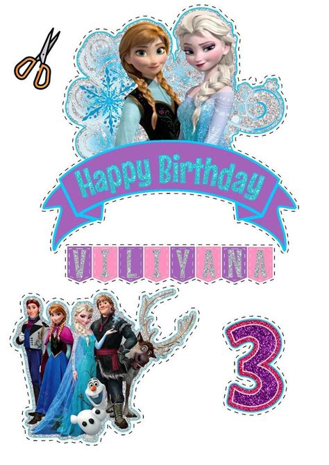 This Item Is Unavailable Etsy Frozen Cake Topper Frozen Birthday