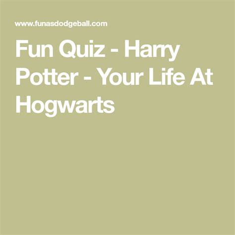 Hogwarts Life Hogwarts Quotev Quizzes Life