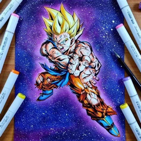 La Imagen Puede Contener 1 Persona O Goku Dbz Dragon Ball Super Dragon Ball Z Fanart