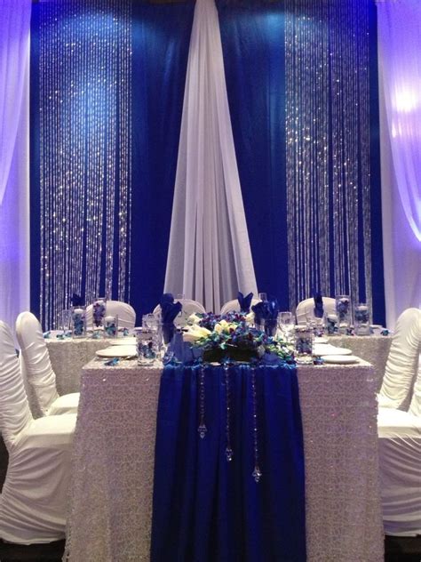 On Twitter Blue Wedding Decorations Blue Party