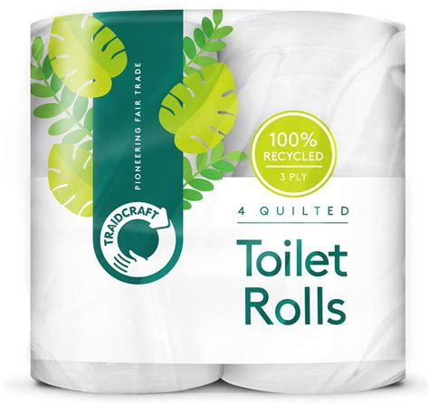 Traidcraft Recycled Toilet Roll Pack Of Traidcraft