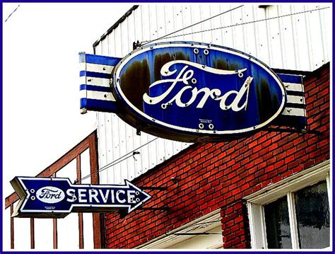 Vintage Ford Signs Flickr Photo Sharing