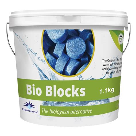 Cleansource Bio Blocks Biological Urinal Blocks 11kg Bucket