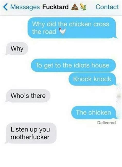 Knock Knock Funny Chicken Jokes On The Outside You Might Pretend To