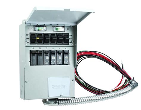 Reliance 30 Amp Protran Manual Transfer Switch In The 52 Off